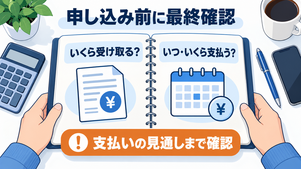まとめ｜後払い現金化は最終振込額と後日の支払額で判断する